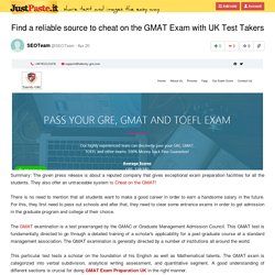 How To Cheat on GRE Exam