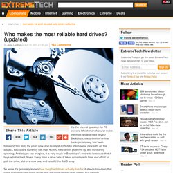 Who makes the most reliable hard drives?