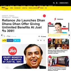 Reliance JIO Dhan Dhana Dhan Offer
