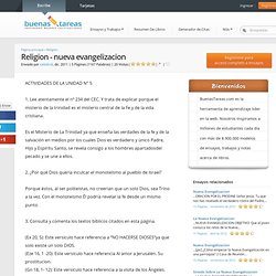 Religion - Nueva Evangelizacion - Documentos - Valedru9