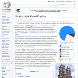 Religion in the United Kingdom