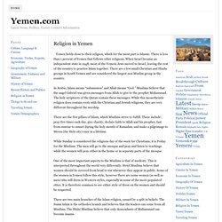 Religion in Yemen