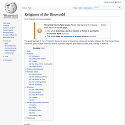 Religions of the Discworld