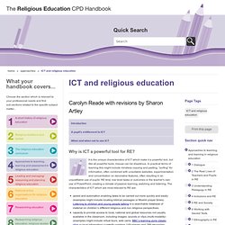 The Religious Education CPD Handbook