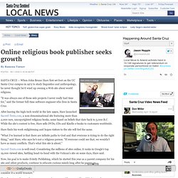 Online religious book publisher seeks growth