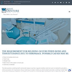 Relines - Smiles Denture Care Centre