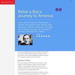 Relive a Boy's Journey to America