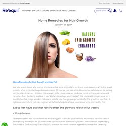 Top 5 Home Remedies for Hair Growth