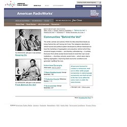 Remembering Jim Crow : presented by American RadioWorks