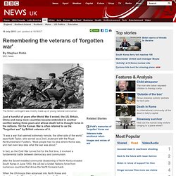 Remembering the veterans of 'forgotten war'