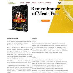 Book - Remembrance of Meals Past by Anita Legsdin
