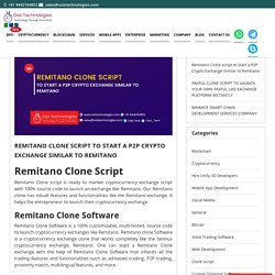Remitano Clone Software