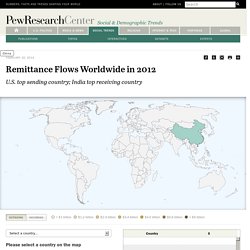 Remittance Flows Worldwide in 2012