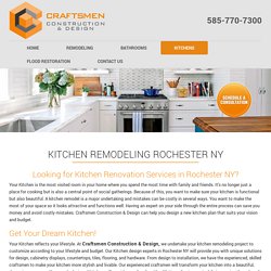 Rochester NY Kitchen Remodeling, Renovation, New Kitchen Rochester