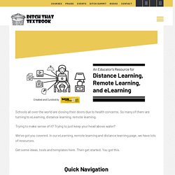 Elearning - Ditch That Textbook