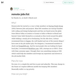 remote-jobs list