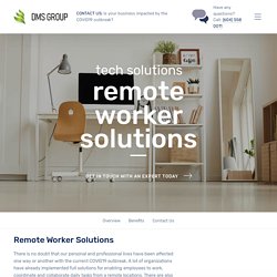 Remote Worker Solutions – DMS Group