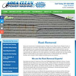 Rust Removal - Aqua Clean Power Washing LLC