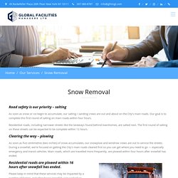 Snow Removal