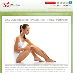 What Should I Expect From Laser Hair Removal Treatment?
