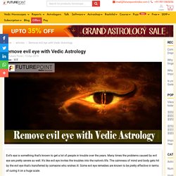 Remove evil eye with Vedic Astrology