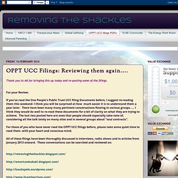 OPPT UCC Filings: Reviewing them again....