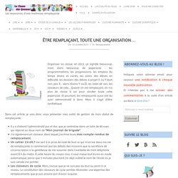 Être remplaçant, toute une organisation...