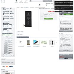 Batterie de remplacement iphone 4S - Boutique i-accessoires.fr