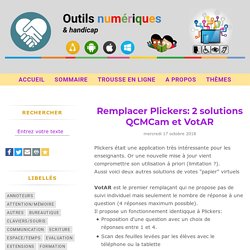 2 solutions QCMCam et VotAR