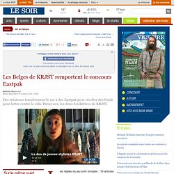 Les Belges de KRJST remportent le concours Eastpak