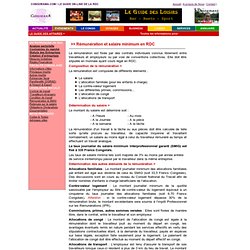 Rémunération et salaire minimum en RDC (Congo - Kinshasa) - congorama.com