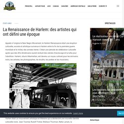 □ LA RENAISSANCE HARLEM: DES ARTISTES QUI ONT DÉFINI UNE ÉPOQUE - □ ETATS-UNIS - 2018