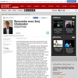 Rencontre avec Sorj Chalandon (Fnac Montparnasse - 2 Octobre 2013)