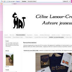 Céline Lamour Crochet ateliers typo auteur jeunesse