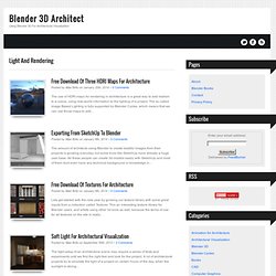 Light and Rendering Archives