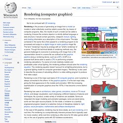 Rendering (computer graphics)