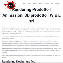 Animazioni 3D prodotti