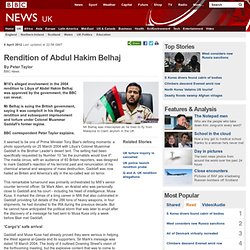 Rendition of Abdul Hakim Belhaj