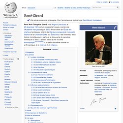 René Girard - Wikipédia - Vimperator