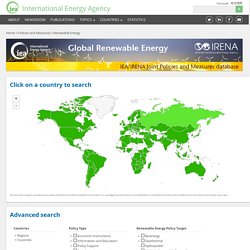*****Renewable Energy (pop ups map)