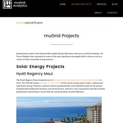 Renewable Solar Energy & Microgrid Projects in USA – muGrid