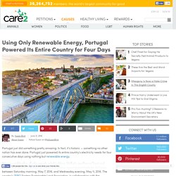 Portugal Powered By Renewables Alone For 4 Days