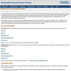 Renewable Energy Project Finance