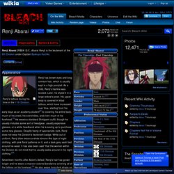 Renji Abarai Info