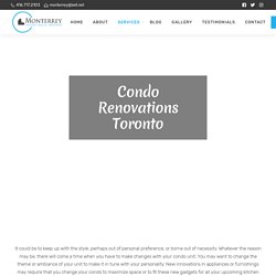 Condo Renovations Toronto