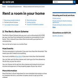 Rent a room in your home