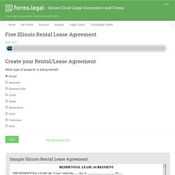 Download Residential Rental Lease Agreement for Illinois