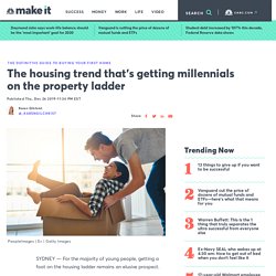 Rentvesting: Housing trend getting millennials on the property ladder
