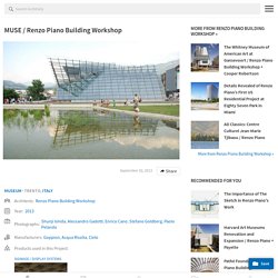 MUSE / Renzo Piano Building Workshop