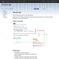 ReoScript - .NET Script Language Engine - unvell